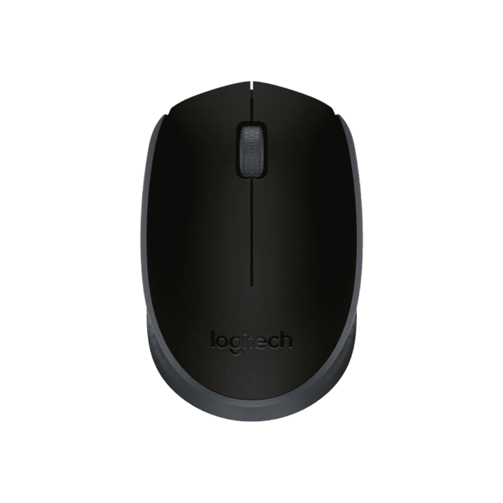 Мышь Logitech "Mouse M171", беспроводная, 1000 dpi, 3 кнопки, серый