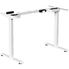 Стол с электроприводом WellDesk Prime 1300x675х18 белый/акация лэйкленд (9191462+9072453) - 5