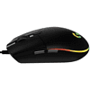 Мышь LOGITECH "G102 LIGHTSY (910-005808)", проводная, 8000 dpi, 6 кнопок, черная - 3