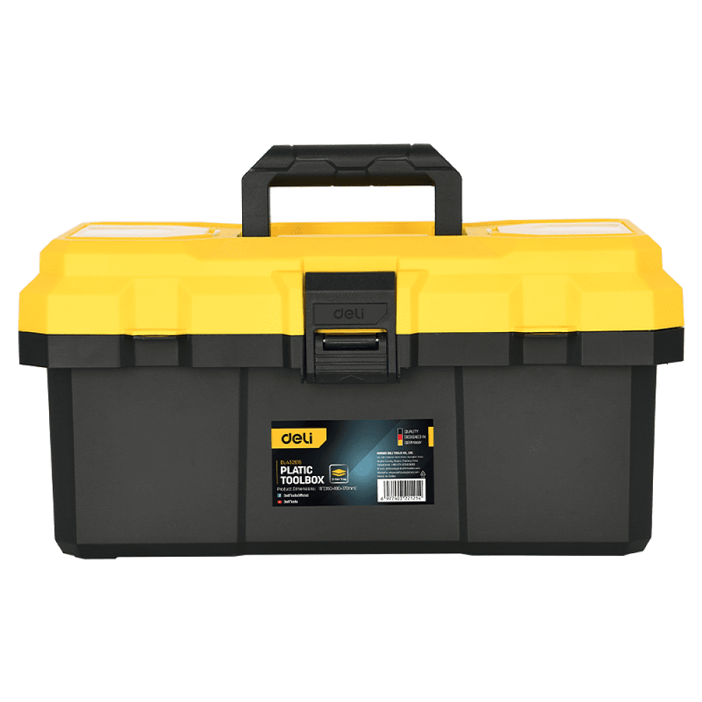 Ящик для инструмента Deli "EDL432615", 350х180х170 мм, пластмасса