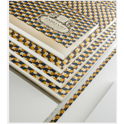 Блок-склейка бумаги для акварели "Fabriano. Blocco Per Artisti", 50 % хлопок, торшон, 25х36 см, 300 г/м2, 20 листов - 2