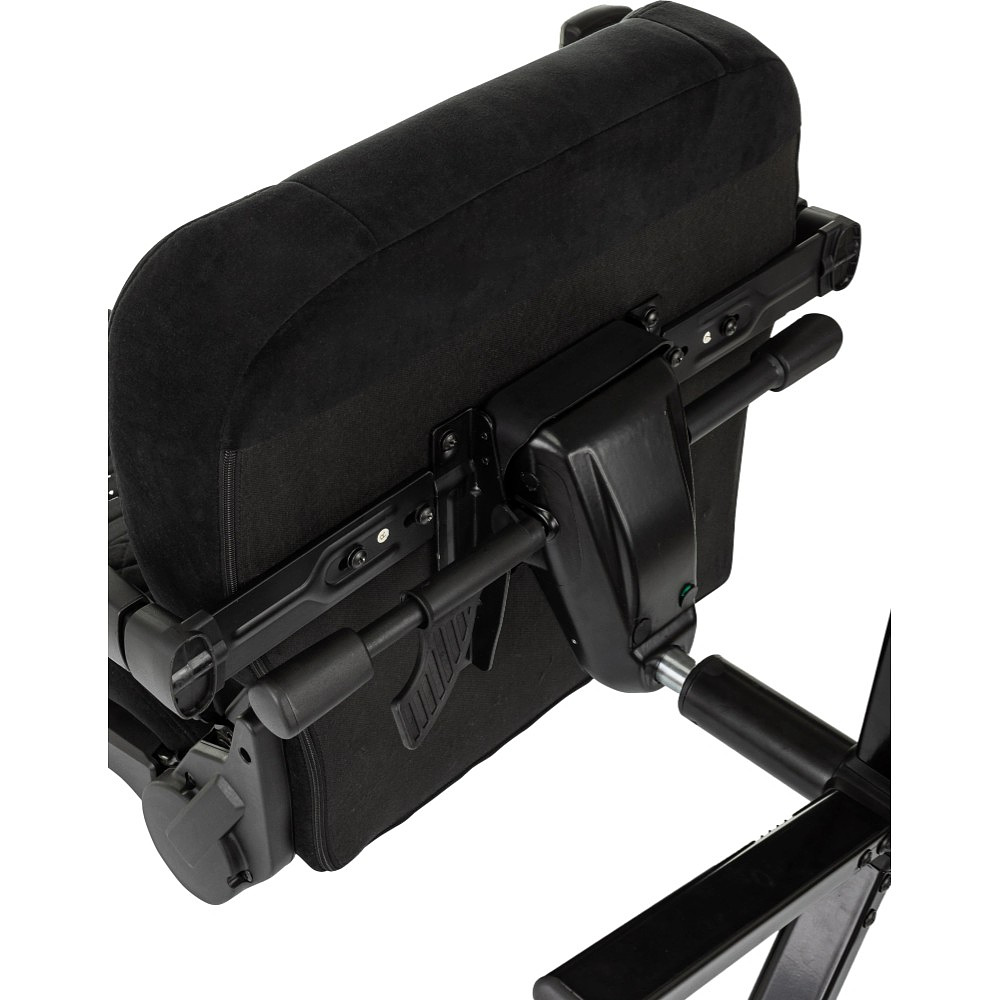 Кресло игровое Бюрократ Knight Hunter, искусственная замша, черный - 11