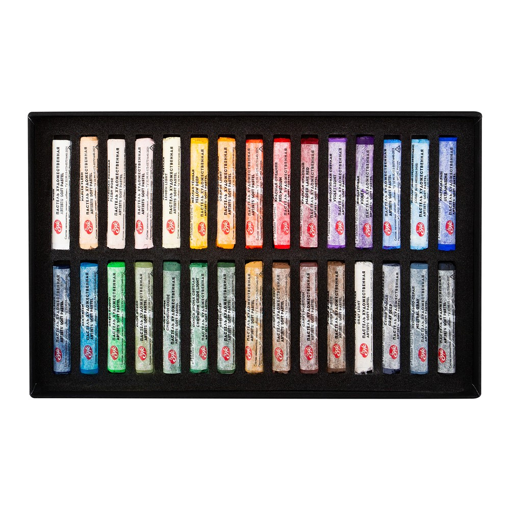 Пастель сухая "Мастер Класс", набор 30 цветов - 4