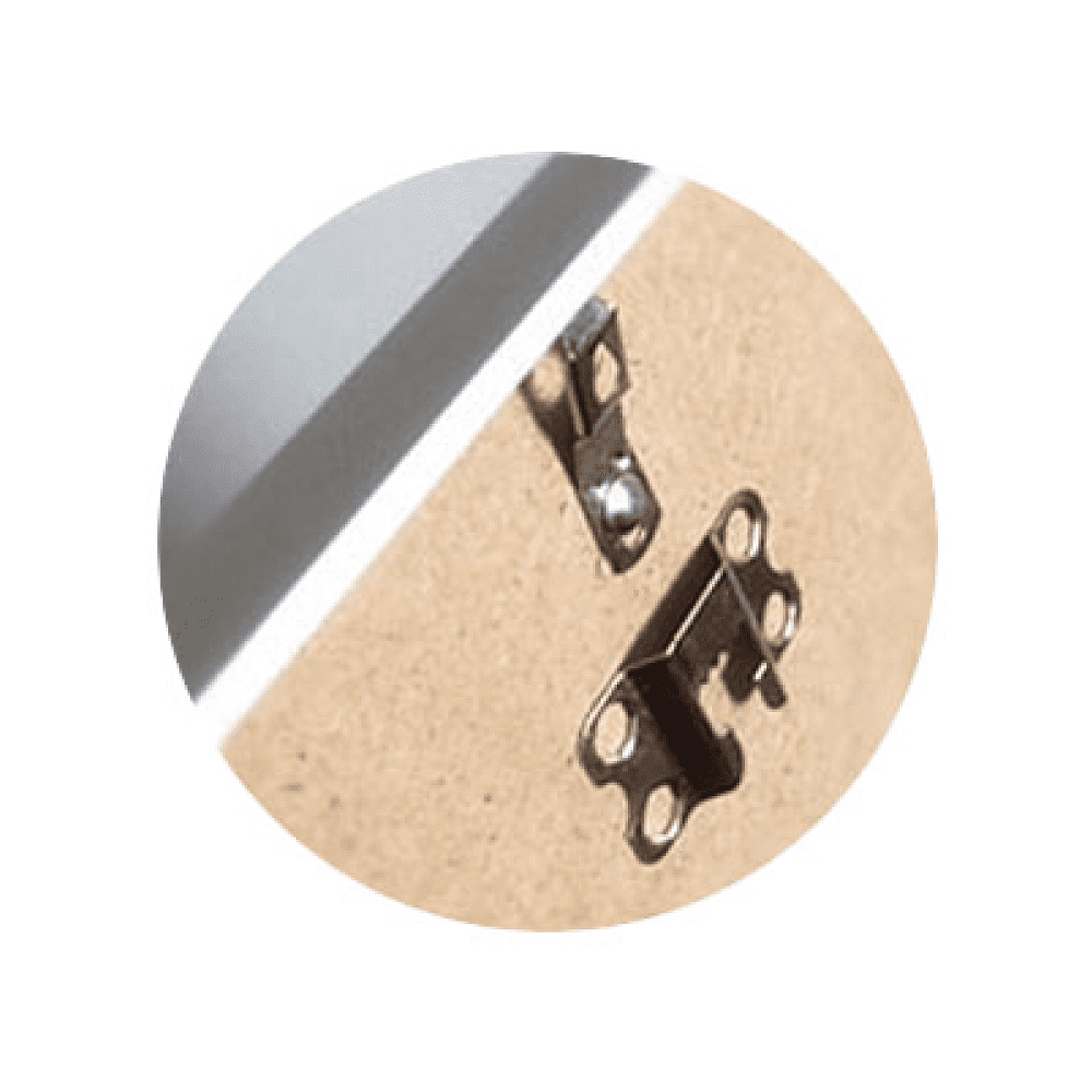 Фоторамка Zebra, 40х50 см, алюминий, со стеклом, серебристый - 3