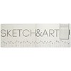 Скетчбук "Sketch&Art. Horizont", 25x17.9 см, 200 г/м2, 48 листов, красный - 4