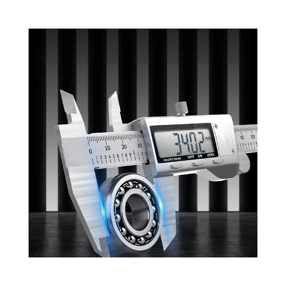 Электронный штангенциркуль Deli "EDL91150", 150 мм, серебристый - 4