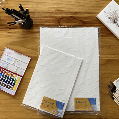 Бумага для акварели "Potentate", хлопок, торшон, 54х78.7 см, 10 листов - 2