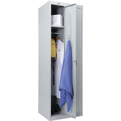 Шкаф для раздевалок усиленный ML 21-60 (600x500x1830 мм) - 5