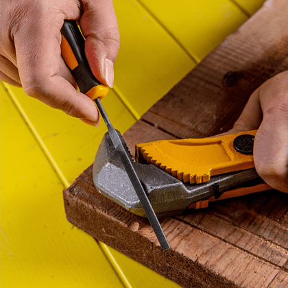 Набор надфилей Deli YS EDL2141, 160 мм, 6 шт. - 4