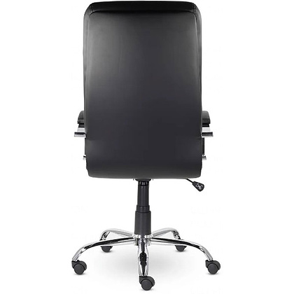 Кресло для руководителя Верона К-10 В хром "Z-11", кожзам, металл, черный - 5
