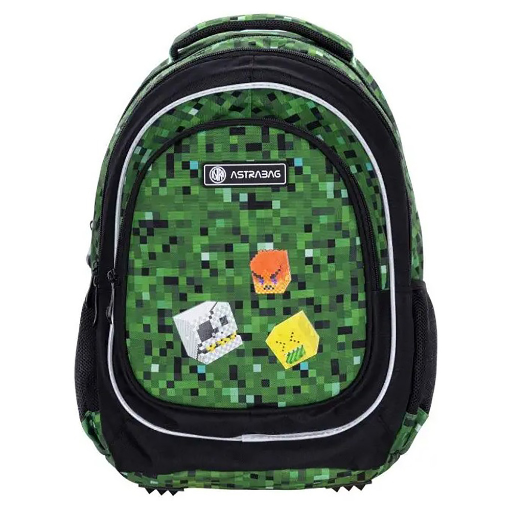 Рюкзак молодежный "Pixel one", зелёный