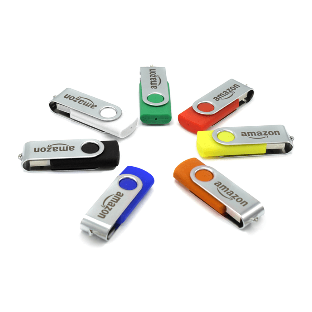 USB Flash 2.0 16 Gb VDF-008, пластик, метал, оранжевый   - 4