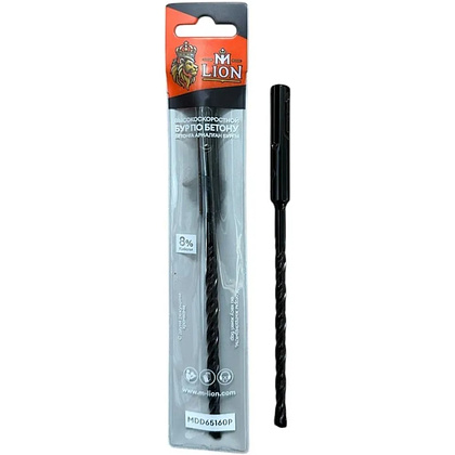 Бур по бетону M-Lion, MDD141000P, 14х1000 мм, SDS+, двойная резьба