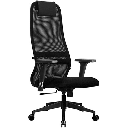 Кресло компьютерное ErgoLife Sit 8 B1-8D, сетчатая ткань, черный