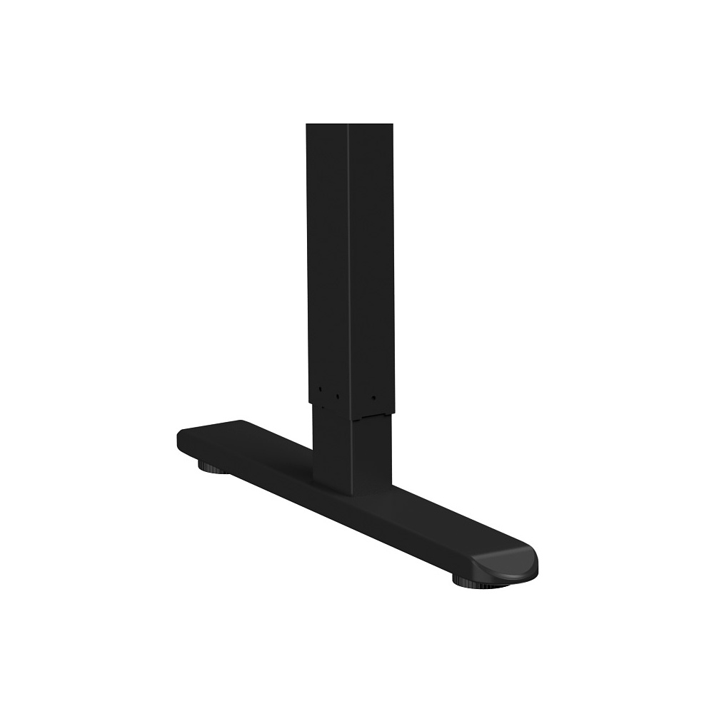 Стол с электроприводом WellDesk Basic 1200x675х18 черный/белый альпийский (9191456+9197776) - 7