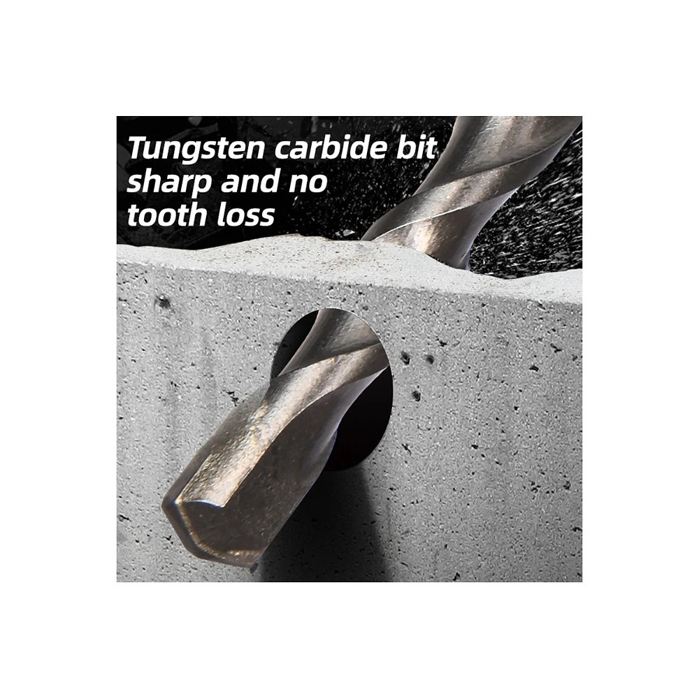 Бур по бетону Deli YS EDH-Y06110, 6x110 мм, SDS-PLUS - 5