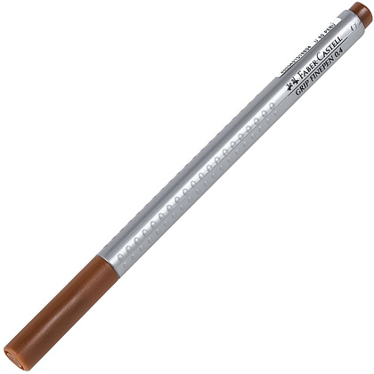 Ручка капиллярная "Grip", 0.4 мм, умбра жженая