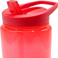 Бутылка для воды "Jogger", пластик, 700 мл, красный