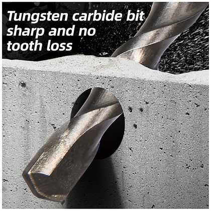 Бур по бетону Deli YS EDH-Y08160, 8x160 мм, SDS-PLUS - 5