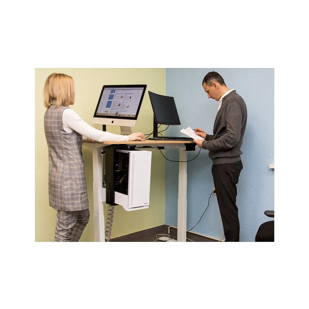 Держатель для системного блока Easy BLACK, чёрный матовый - 7