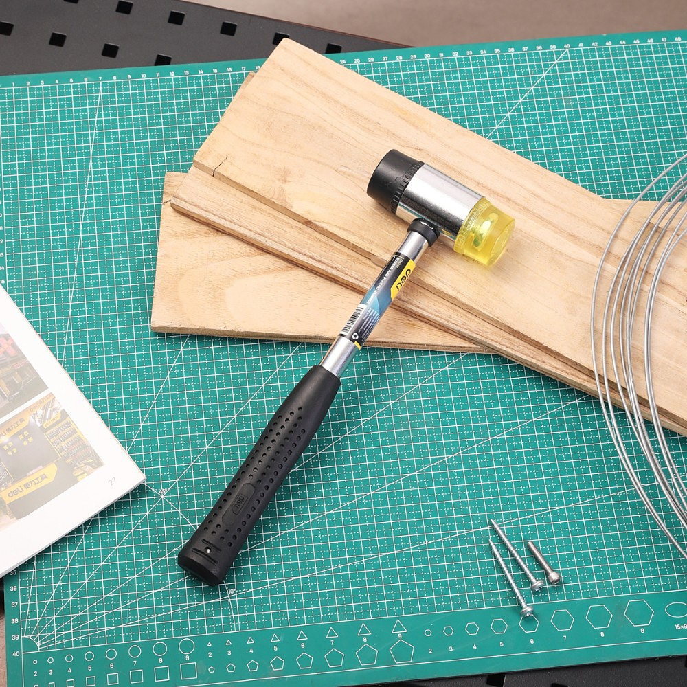 Киянка "Deli" 40мм, металлическая рукоятка - 8