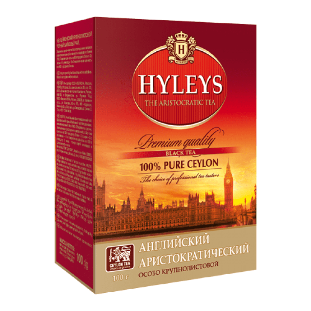 Чай Hyleys "Английский Аристократ", 100 гр, черный 