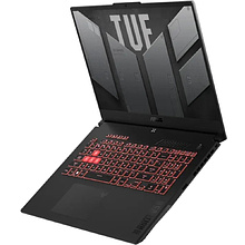Ноутбук ASUS TUF Gaming A17 FX707NUR-HX077, 32GB, DOS, мышь, рюкзак, серый