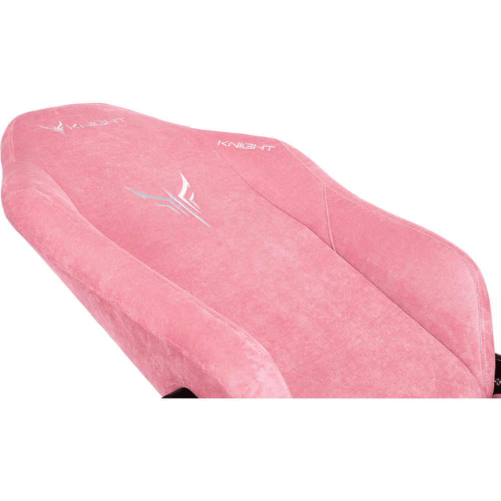 Кресло игровое Knight N1 Fabric ткань, розовый - 10