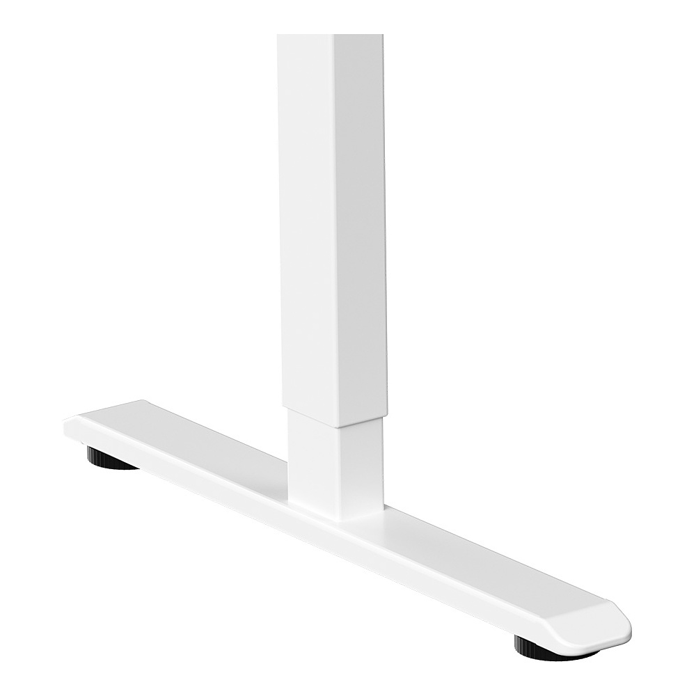 Стол с электроприводом WellDesk Prime 1300x675х18 белый/акация лэйкленд (9191462+9072453) - 9