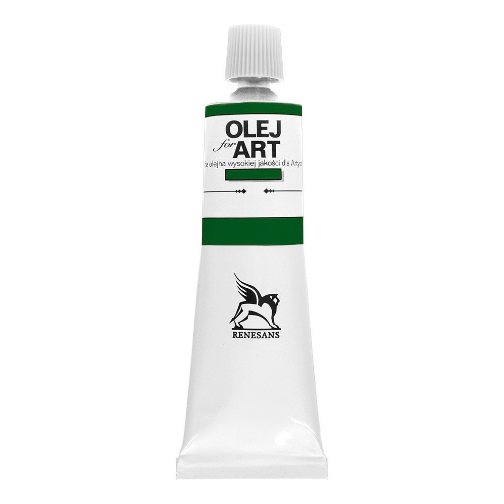 Краски масляные Renesans "Oils for art", 41 зеленый Хукера, 60 мл, туба