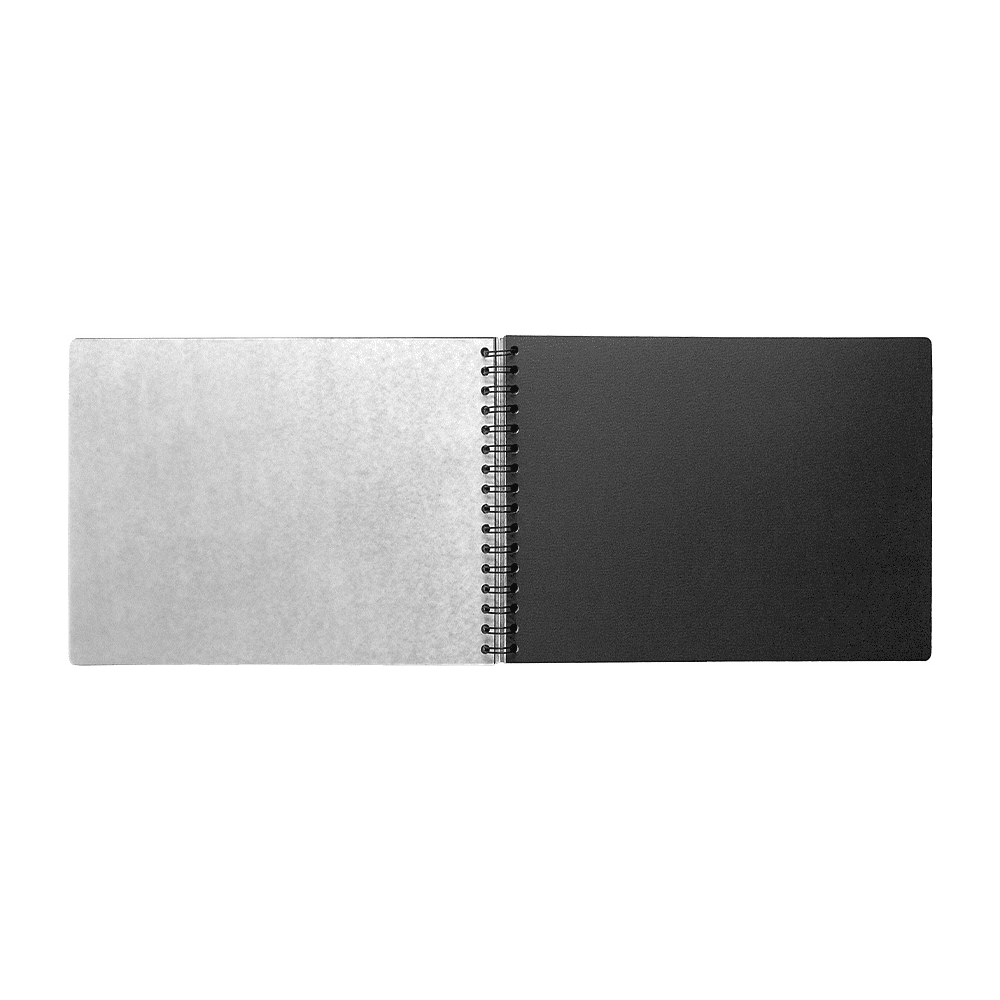 Скетчбук для пастели "GrafArt" с калькой, 270 г/м2, А4, 20 листов, черный - 2