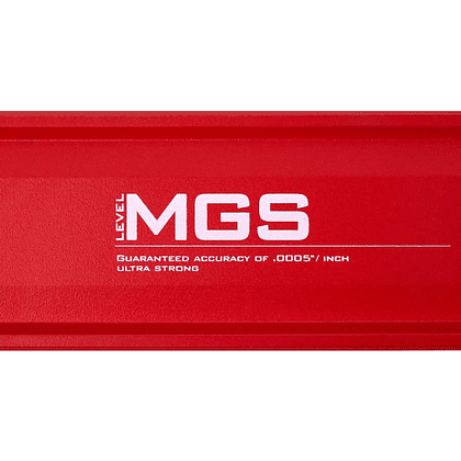 Уровень брусковый MGS 700915, 800 мм, 3 глазка, зеркальный глазок, ухват, магнит - 3