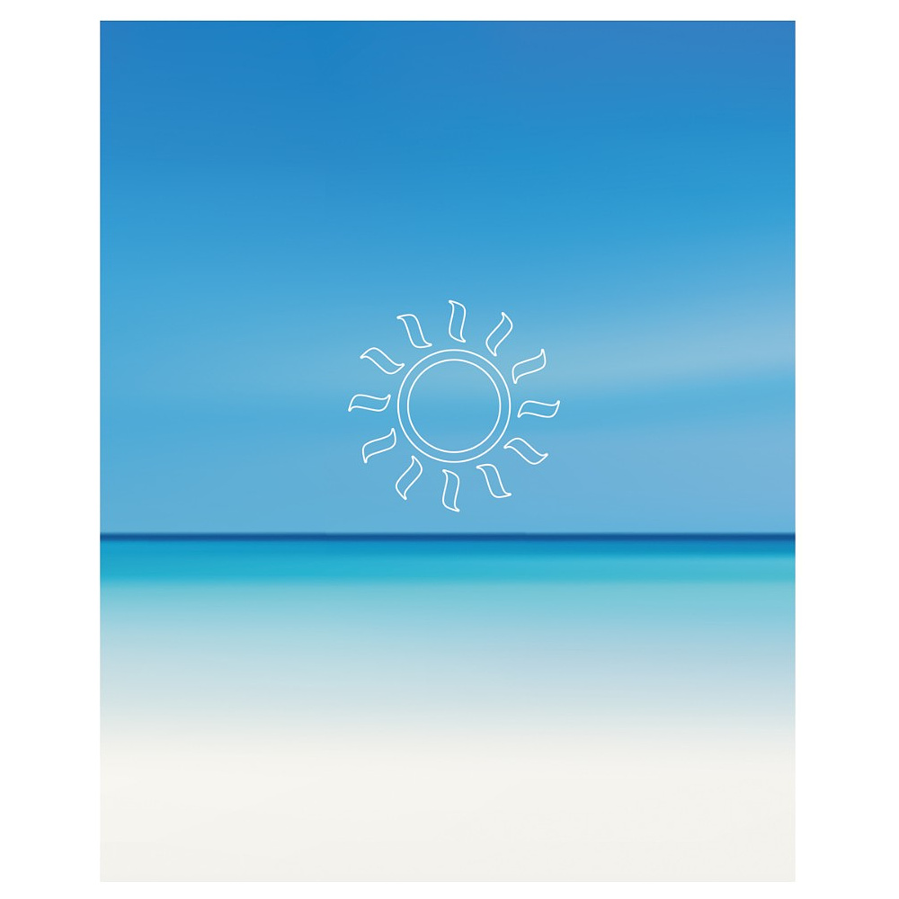 Тетрадь "Небо", А5, 96 листов, клетка, ассорти - 4