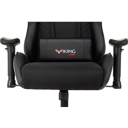 Кресло игровое Zombie VIKING 4 AERO Edition, экокожа, ткань, пластик, черный - 11