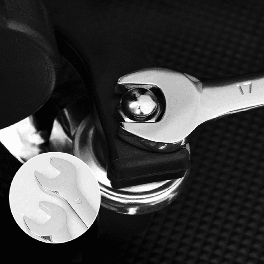 Ключ комбинированный Deli YS EDL34116, 16 мм, с трещоткой, 72 зуба - 3