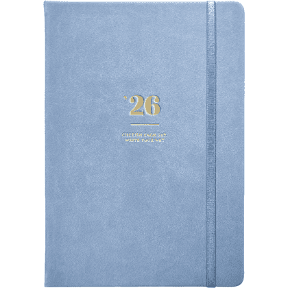 Ежедневник датированный "Pastel", А5, 352 страницы, голубой, 2026