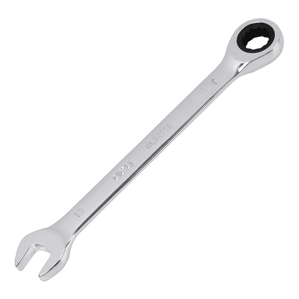 Ключ комбинированный Deli YS EDL34113, 13 мм, с трещоткой, 72 зуба