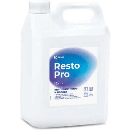 Средство чистящее для плит, духовок, грилей Grass "Resto Pro RS-6", 5 л, концентрат