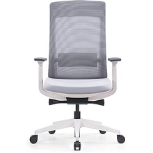 Кресло компьютерное SitZone E-VL002B-BS, сетка, ткань, пластик, серый