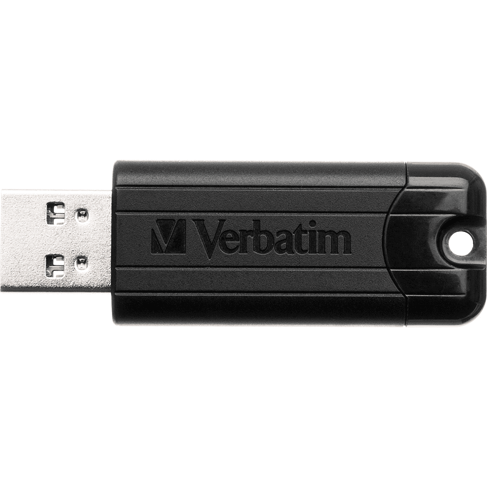 USB-накопитель "PinStripe Store 'n' Go", 128 гб, usb 3.2, черный