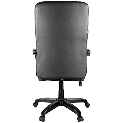 Кресло для руководителя Helmi HL-E80 "Ornament", экокожа, пластик, черный - 6