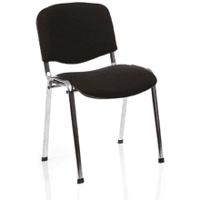 Стул для посетителей UTFC "ИЗО CH C-11", ткань, металл, черный, -50%