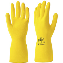 Перчатки латексные HQ Profiline, желтый