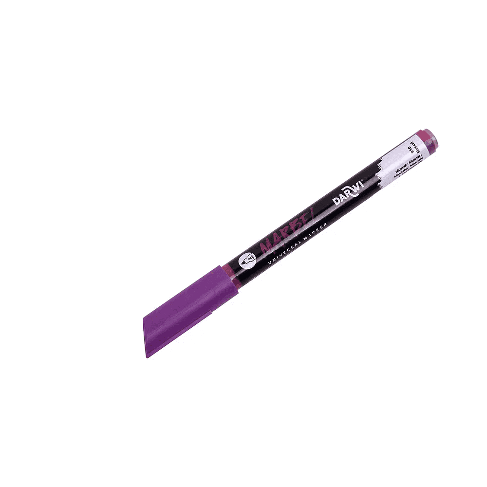 Маркер акриловый "Darwi.Marbel" 910, фиолетовый теплый - 4