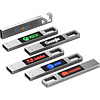 USB Flash накопитель 2.0 16 Gb ZC-010, металл, красный - 4