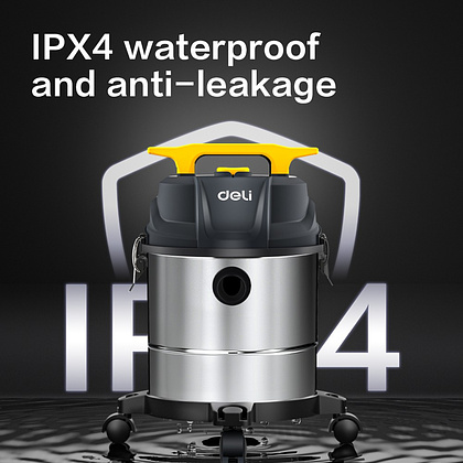 Пылесос сетевой Deli YS EDL881825, 1400 Вт, 21 кПа, 25 л, черный - 5
