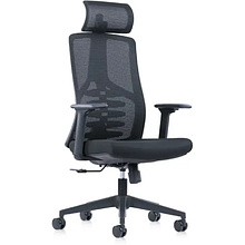 Кресло для руководителя SitZone CH-359A сетка/ткань, черный, -30%