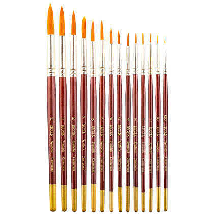 Кисть "Decola", синтетика, круглая, №7 - 3