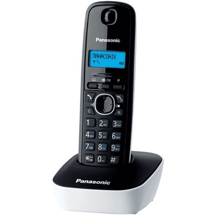 Беспроводной телефон Panasonic "Dect KX-TG1611RU", черный