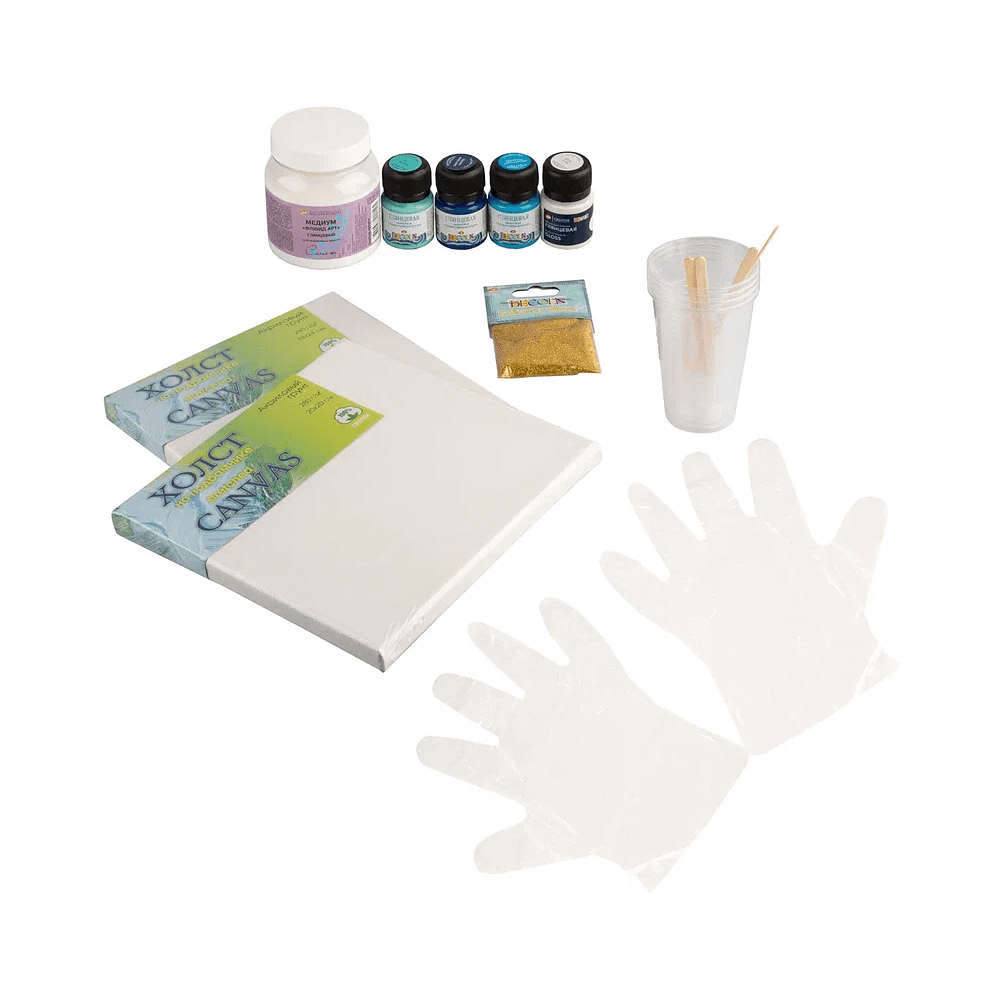 Набор для творчества "Decola флюид арт.Море" - 2